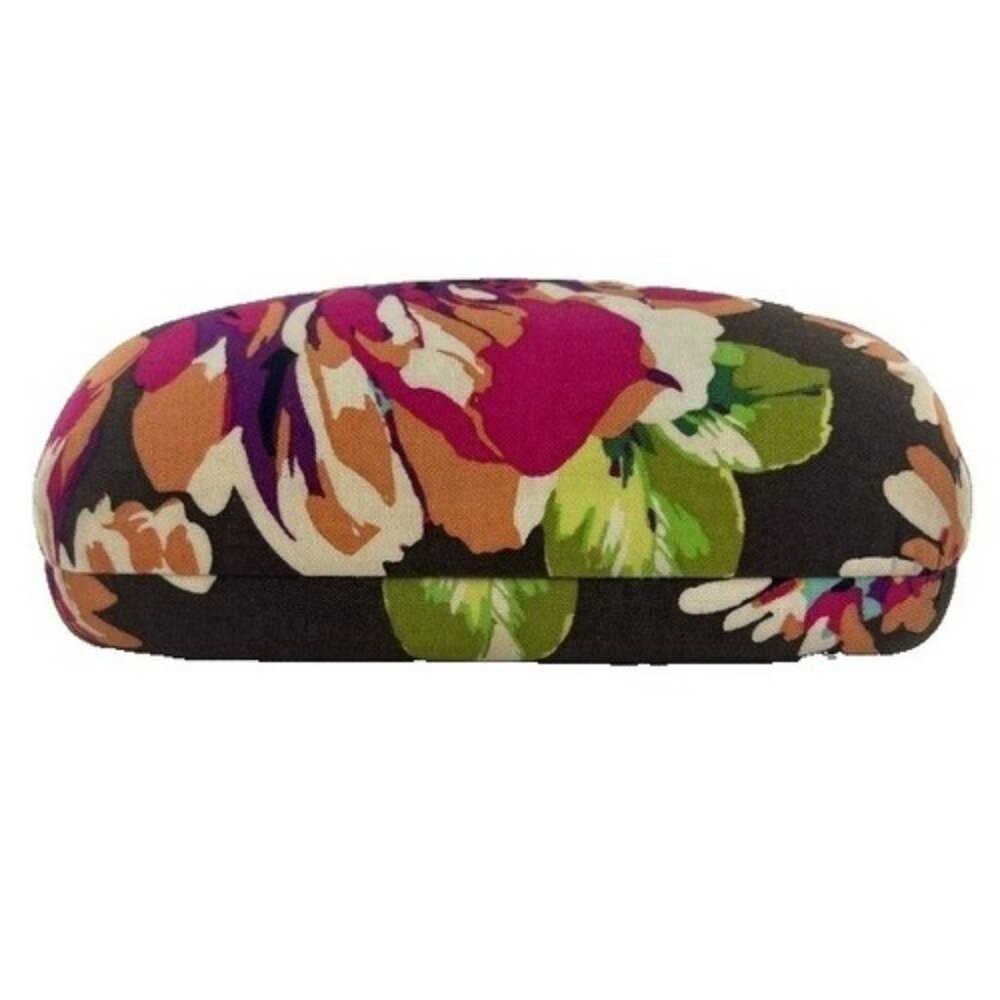 Vera Bradley Authentic Clam Shell Sunglass Case Soft Canvas